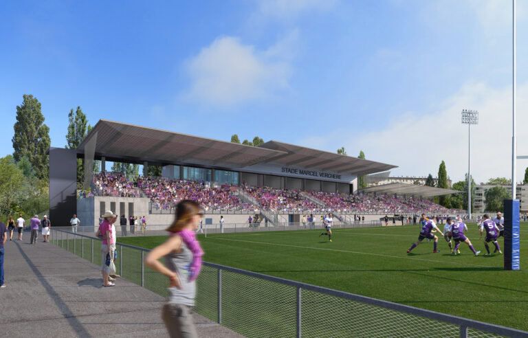 Stade de rugby Marcel Verchere- Bourg-en-Bresse