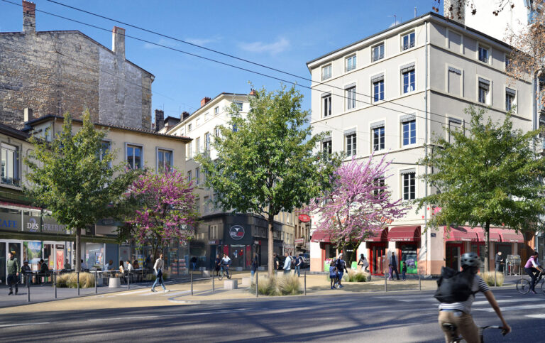 Aménagement urbain - La Guillotière à Lyon