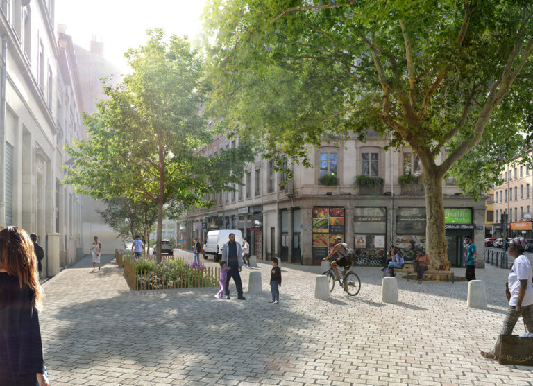 Aménagement urbain - La Guillotière à Lyon