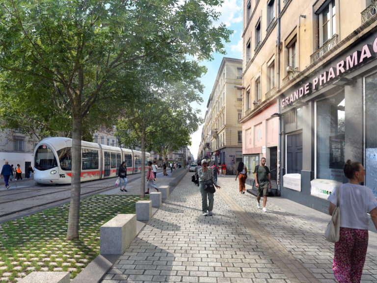 Aménagement urbain - La Guillotière à Lyon